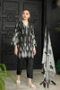 Flicklee Black Airy Ready To Wear Shalwar Kameez Dupatta
